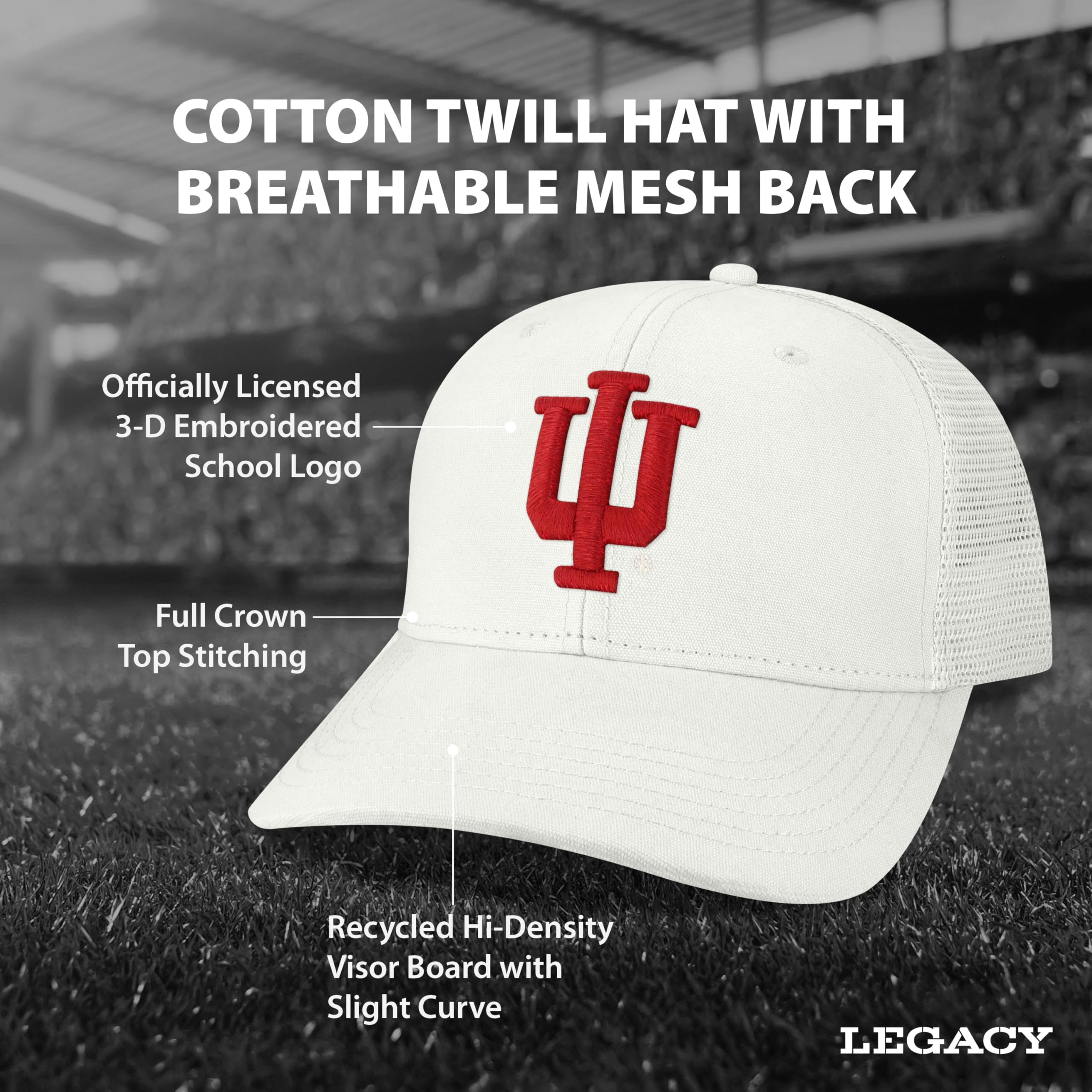 Legacy NCAA Unisex-Adult Mid-pro Snapback - Image 3