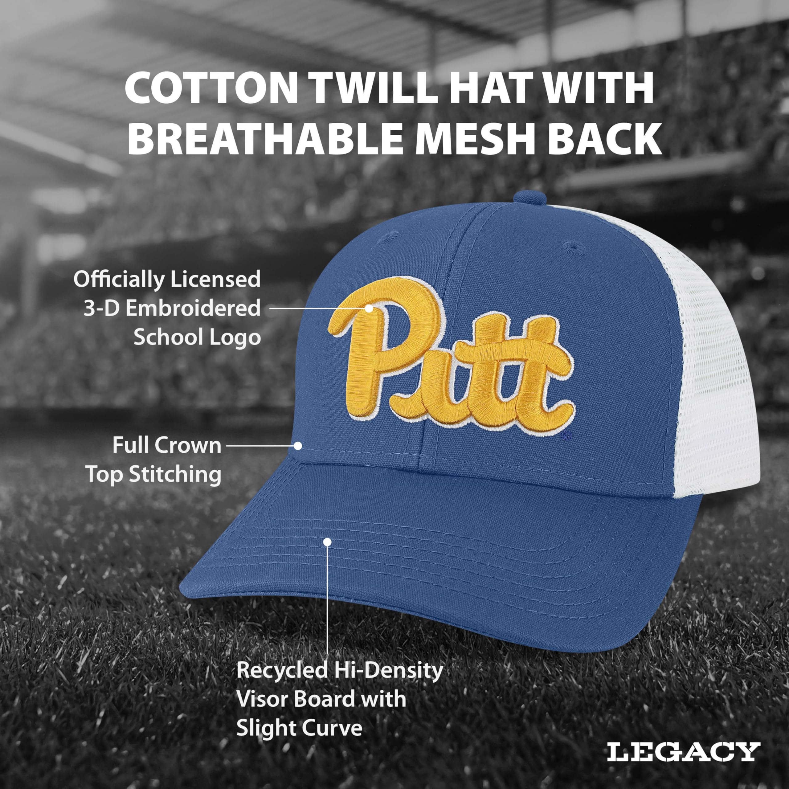 Legacy NCAA Unisex-Adult Mid-pro Snapback - Image 3